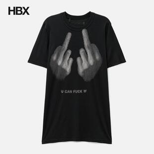 Bidjan Saberi 短袖 T恤男 Middlefinger Boris F1101 TS5