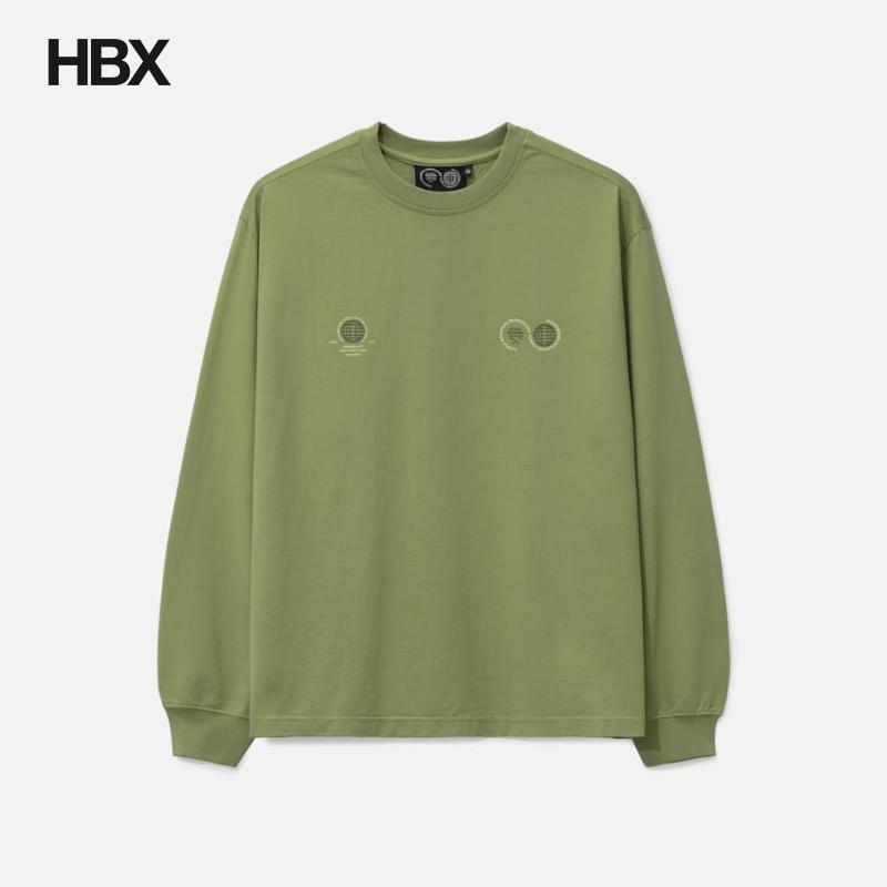 Purple Mountain Observatory Globe Logo 长袖T恤男HBX