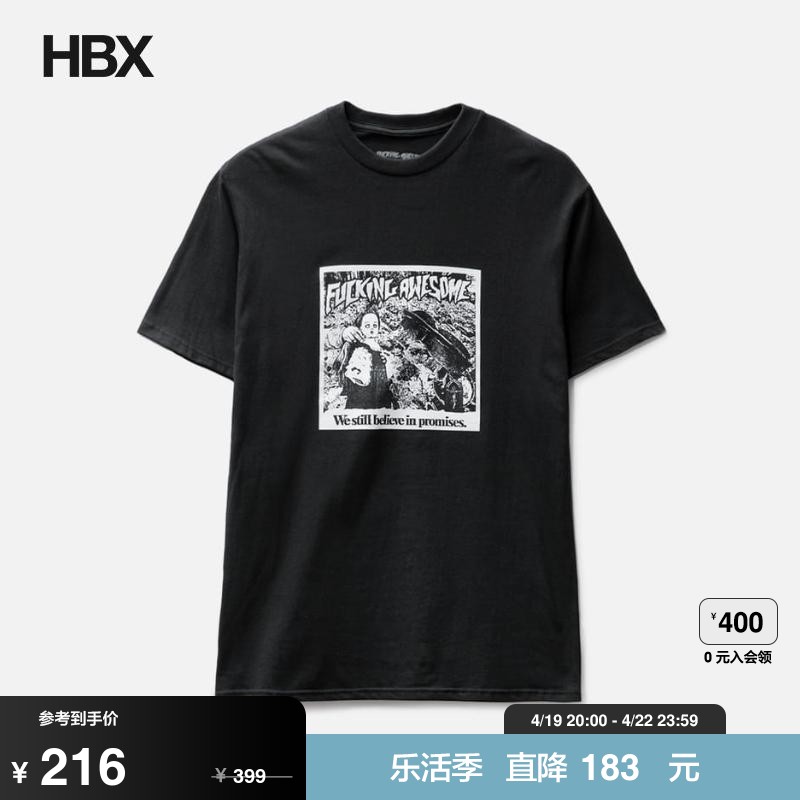 Fucking Awesome Promises T-shirt短袖T恤男HBX