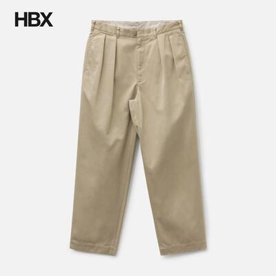Nanamica Double Pleated Chino Pants 长裤男HBX