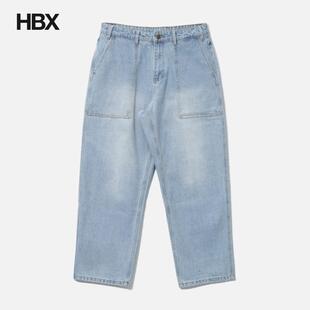 Pocket Patch Denim Jeans 男HBX Butter 牛仔裤 Goods