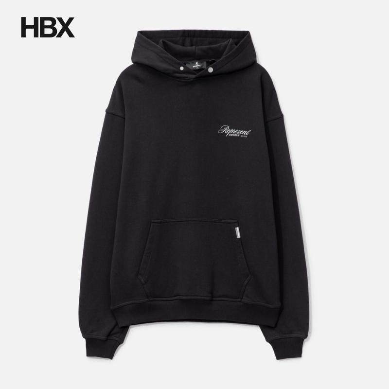 Represent Owners Club Script Hoodie 帽衫卫衣男HBX