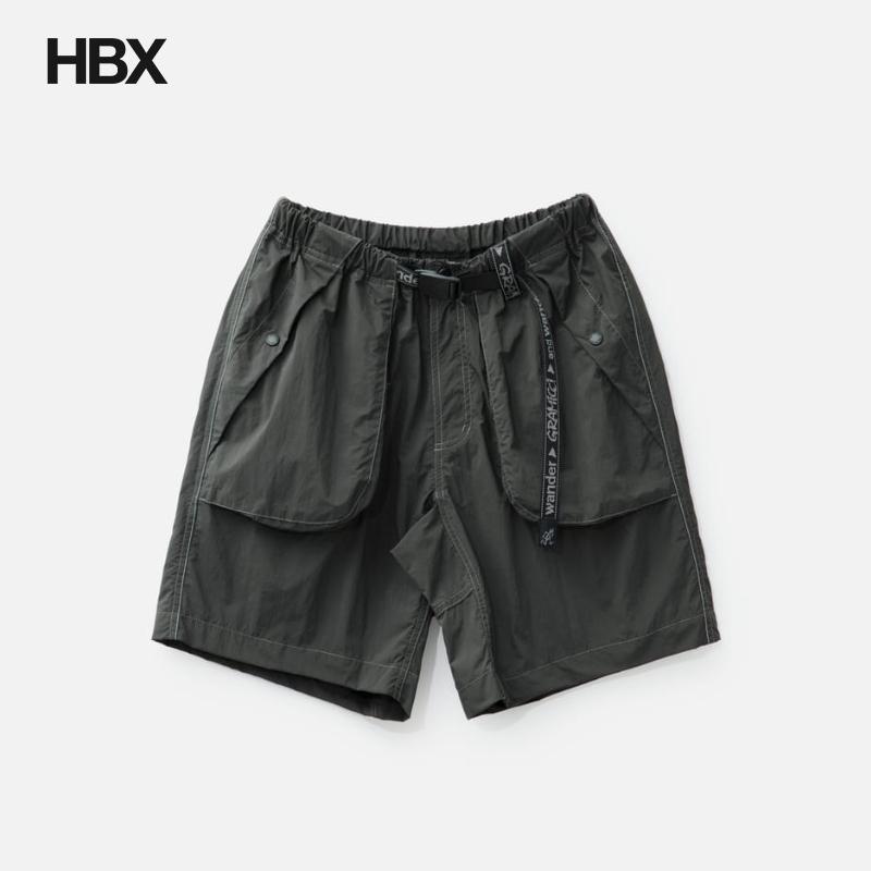 Gramicci x and wander Brushed Nylon Shorts 短裤男HBX