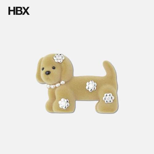 YVMIN Flower Decorated Puppy Hair Pin Pins发夹女HBX
