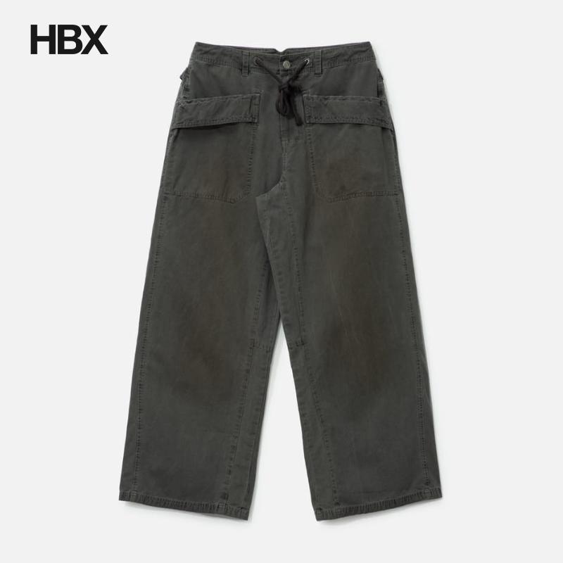 POLYTERU Para Pants (Baker Pants) Faded Striped 长裤男HBX