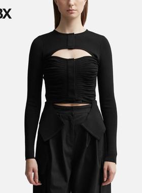 ANDREADAMO Xray Knit Cardigan With Zip 针织开衫女HBX