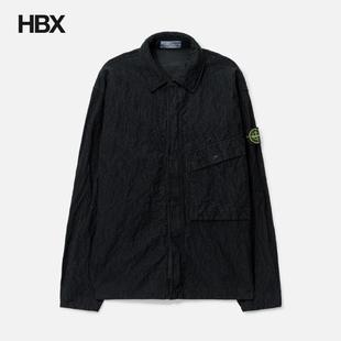 Stone Island/石头岛 Wrinkled Corduroy 500-TC 长袖衬衫男HBX