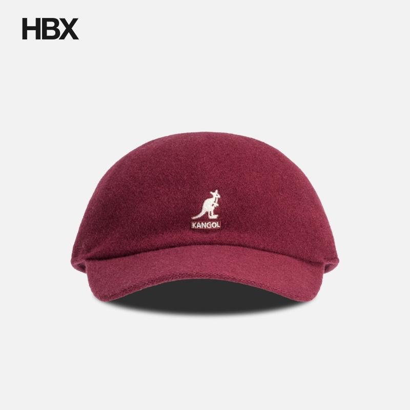 Kangol 袋鼠 Wool SpaceCap 帽子棒球帽女HBX