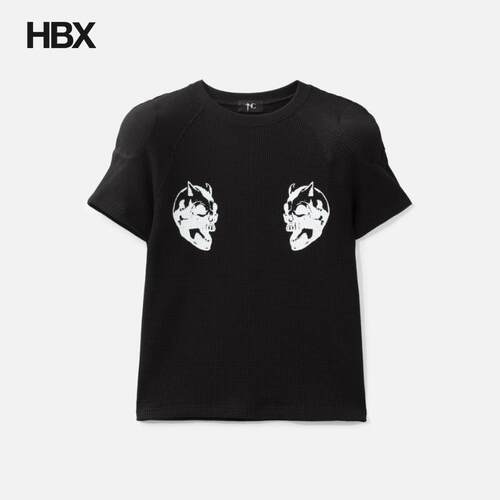 THUG CLUB Bulk Shoulder Waffle T-Shirt 短袖T恤男HBX