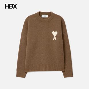 Ami Alpaca De Coeur Crewneck Sweater 针织衫 HBX