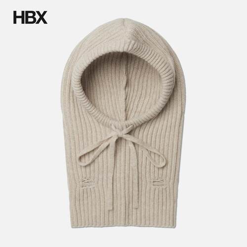 MM6 Maison Margiela/马吉拉 Distressed Wool 帽子针织帽女HBX