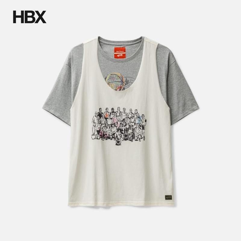 Vault By Vans/范斯 X Nigel Cabourn Twofer Knit 短袖T恤男HBX