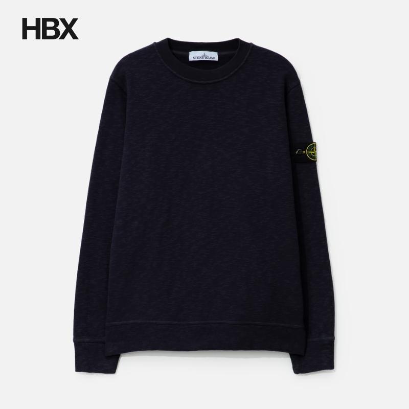 Stone Island/石头岛 Vanisé Brushed Heavy 无帽卫衣男HBX