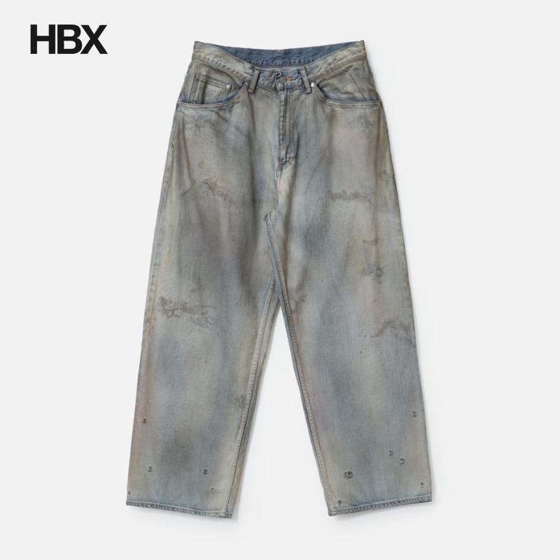ANCELLM #03 AGING01 Straight Deinm 牛仔裤男HBX