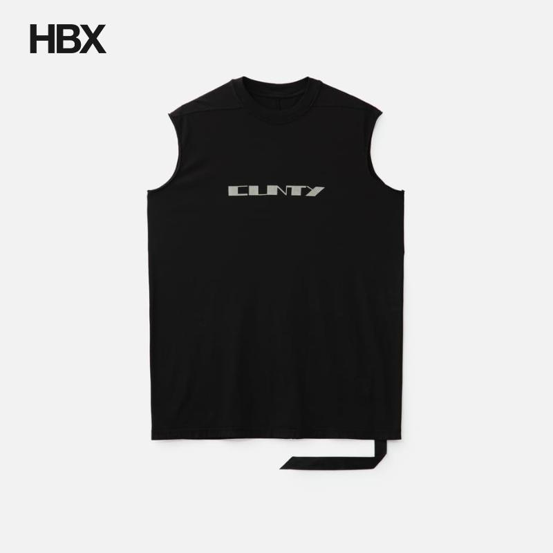 Rick Owens/瑞克·欧文斯 Drkshdw Tarp T-shirt 背心男HBX