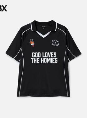Born x Raised God Loves The Homies Jersey Polo衫男HBX
