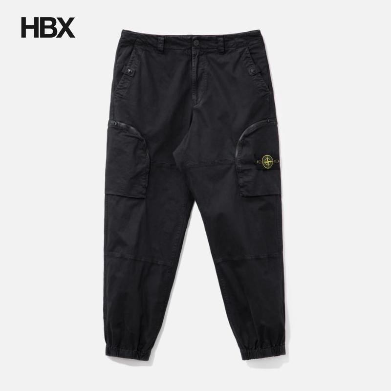 Stone Island/石头岛 Stretch Organic Broken Twill 休闲裤男