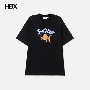 Goods 短袖 Goldfish shirt T恤男HBX Butter