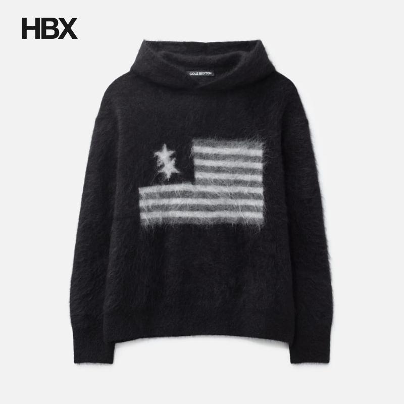 Cole Buxton American Knit Hoodie 帽衫卫衣男HBX