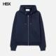 帽衫 Ami 外套HBX Zipped Hoodie Coeur