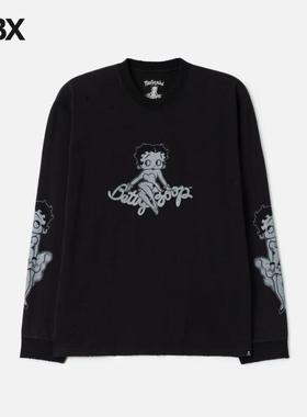 Mastermind World x X Betty Boop Damaged Boxy 长袖T恤男HBX