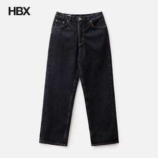 Fit 男HBX Jeans Noten Loose Van 牛仔裤 Dries