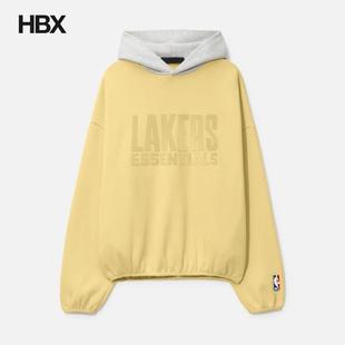 Essentials God Lakers Hoodie 男HBX Fear 帽衫