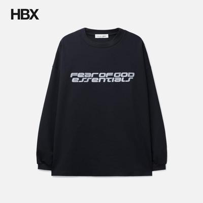 Fear of God Essentials Ponte 90s Long Sleeve 长袖T恤男HBX
