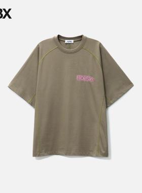 ADISH Tatreez Logo Contrast Stitched Surf T-Shirt 短袖T恤男