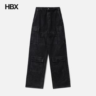 Waxed Cargo Pants Who 休闲裤 War 长裤 男HBX Decides