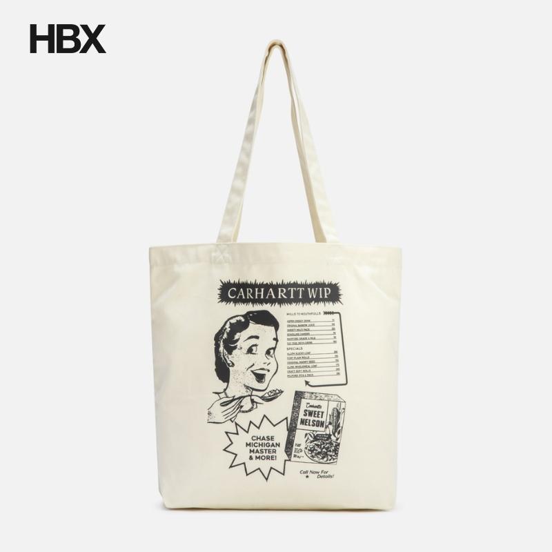 Carhartt WIP 卡哈特Canvas Graphic Tote 包袋男HBX
