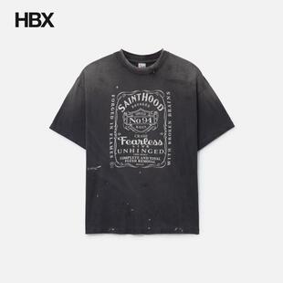 Saint Michael × NEIGHBORHOOD STHD.Fearless 短袖T恤男HBX