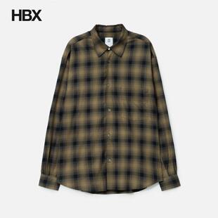 POLYTERU Loose Check Shirt 恤衫男HBX