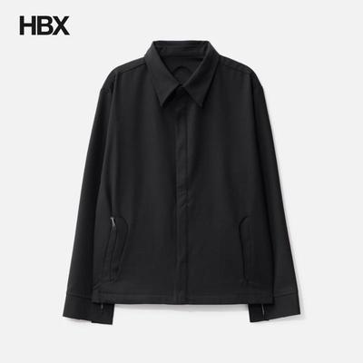 J EONGL I Back Embossed Overshirt 长袖衬衫男HBX