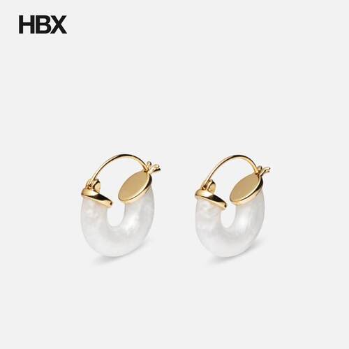 Anni Lu PETIT SWELL HOOP 耳钉女HBX