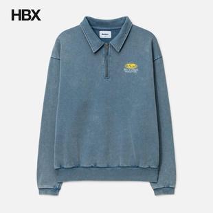 Corp Zip 无帽卫衣男HBX Butter Pullover Goods