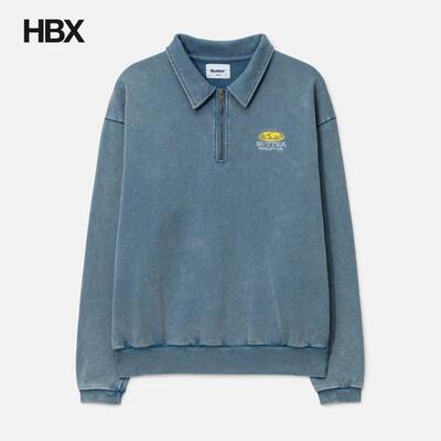 Butter Goods Corp 1/4 Zip Pullover 无帽卫衣男HBX
