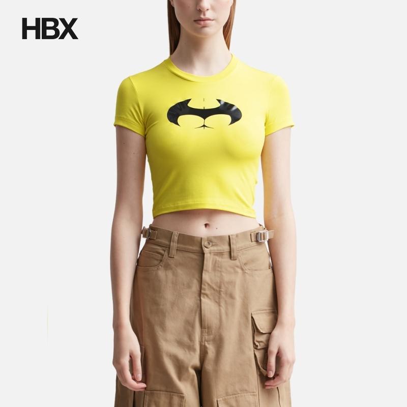 Mowalola Batman Baby Tee短袖T恤女HBX