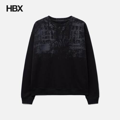 Maison Margiela Number Sweatshirt 无帽卫衣男HBX