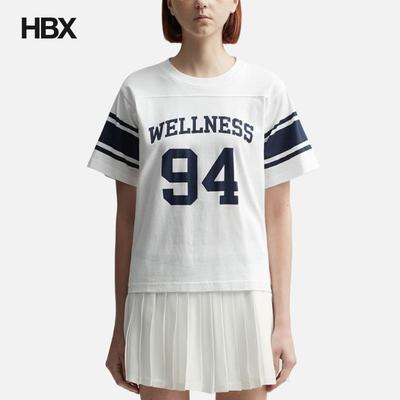 Sporty & Rich Wellness 94 Rugby T-Shirt 上衣女HBX