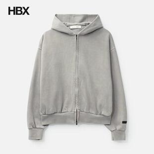 Fear of God Essentials Embroidered Classic 帽衫外套男HBX
