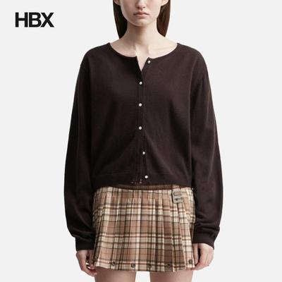 Glowny G Classic Loose Fit Cardigan 针织衫女HBX