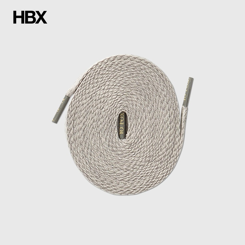 Foxtrot Uniform Neutral Melange Weave Shoelaces 鞋带HBX