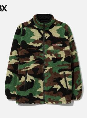 Butter Goods Camo Sherpa Jacket 保暖抓绒外套男HBX