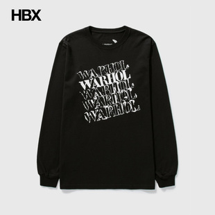 T恤男HBX Warhol Maharishi Airborne 长袖 Andy shirt