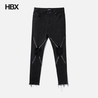 Undercover UC1E4515-2 Stretch Denim 4 Zips Jeans 牛仔裤男HBX