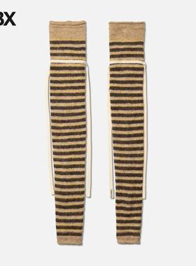 Glowny Sundae Stripe Knit Warmer 袜子女HBX