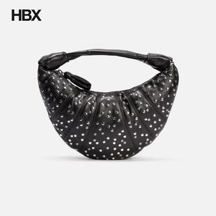 Lemaire/勒梅尔 Studs Dots Mini Fortune Croissant 包袋女HBX