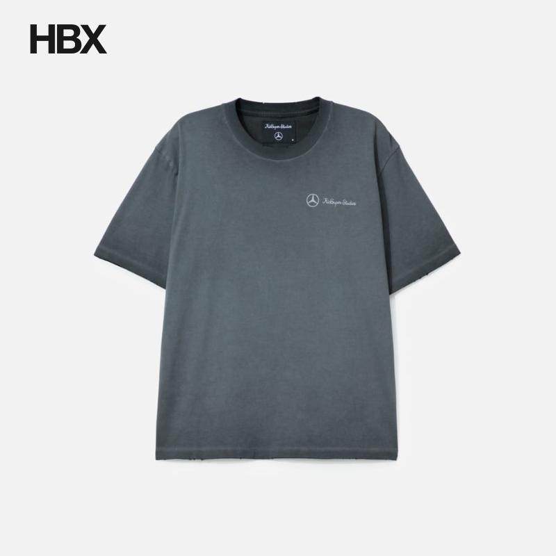KidSuper X Mercedes Benz Washed tee 短袖T恤男HBX