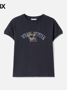 Warm Winter Days College T-Shirt 短袖T恤 HBX